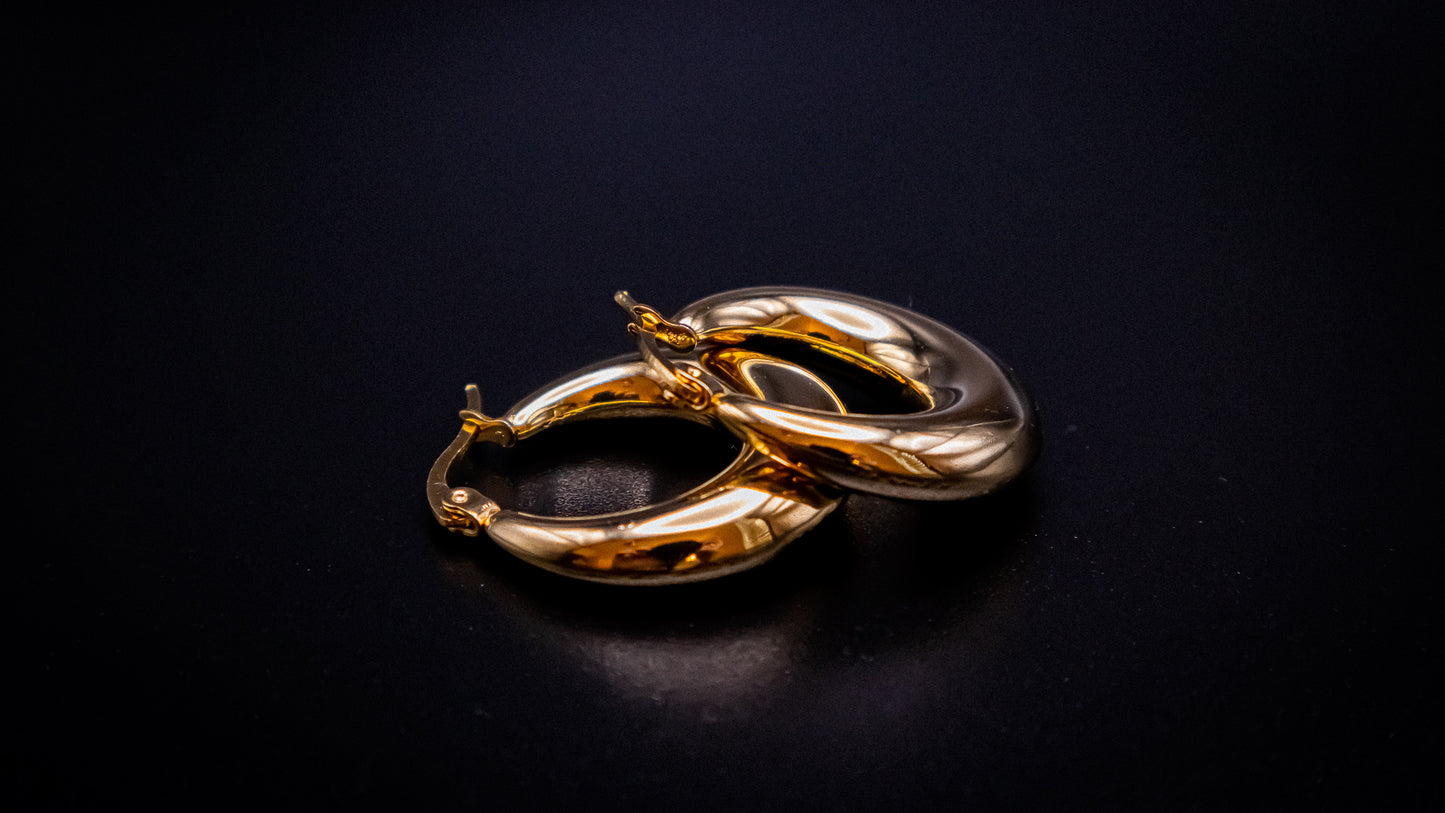 Leah Hoop Earrings