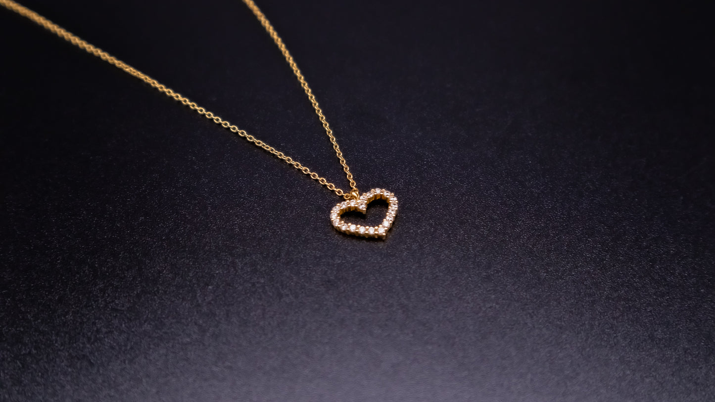 Gold Heart Necklace