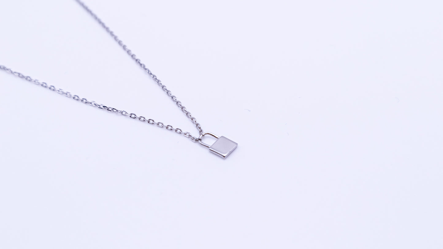 Mini Lock Necklace